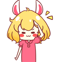 [LINEスタンプ] I'm bunny baby