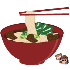 [LINEスタンプ] 食べ物の日記