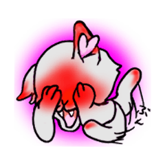 [LINEスタンプ] 耳毛の多い猫達