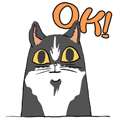 [LINEスタンプ] Mochi Cat Chapter 1