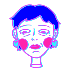 [LINEスタンプ] Crazy hsuan