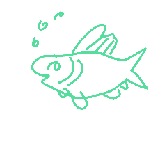 [LINEスタンプ] fish ya