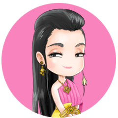 [LINEスタンプ] Lady of Siam [Spacial]