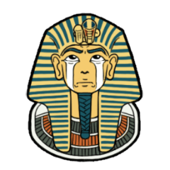 [LINEスタンプ] Egypticon came from Egypt (Korean ver)の画像（メイン）