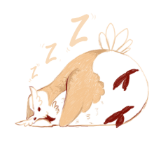 [LINEスタンプ] Fat Lazy Owl