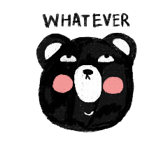 [LINEスタンプ] Bear Bear (Eng ver.)