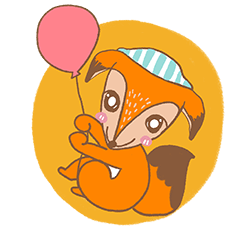 [LINEスタンプ] Follie the little fox