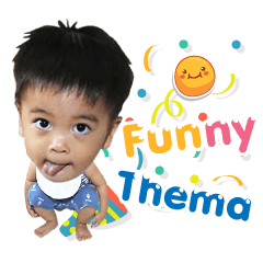 [LINEスタンプ] Funny Thema