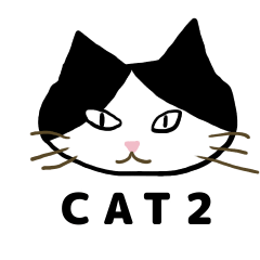 [LINEスタンプ] ねこのあいさつ JW2