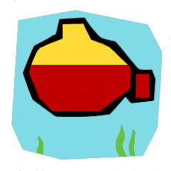 [LINEスタンプ] the submarine