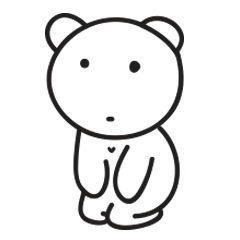 [LINEスタンプ] Ba Baa Bear