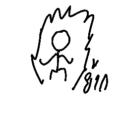 [LINEスタンプ] Tick the stickman