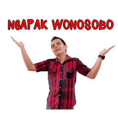 [LINEスタンプ] Ngapak Wonosobo