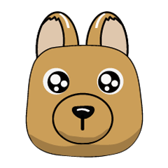 [LINEスタンプ] a cute doga