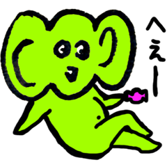 [LINEスタンプ] ゆるゆる星の住人たち