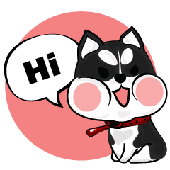 [LINEスタンプ] Tayga the Husky