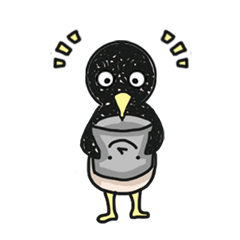 [LINEスタンプ] Adelie penguins every time