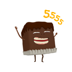 [LINEスタンプ] Chocolate Cup : Hello Working Day 2