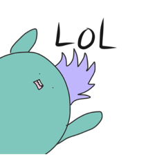 [LINEスタンプ] baby is funny