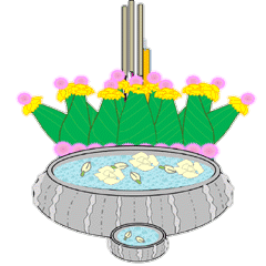 [LINEスタンプ] Full moon splashing Festival