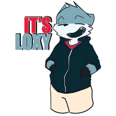 [LINEスタンプ] Its Loxy