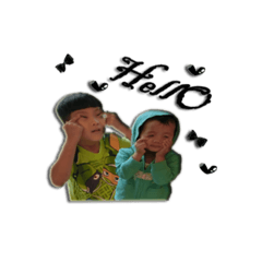 [LINEスタンプ] Wu baby family