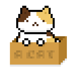 [LINEスタンプ] Three Color Cat