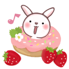 [LINEスタンプ] うさちゅ [敬語]