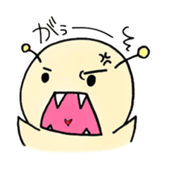 [LINEスタンプ] ふしぎないきもの01