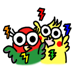 [LINEスタンプ] My house is a mini zoo I