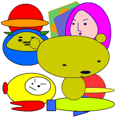 [LINEスタンプ] exclamation,greeting,answer and other