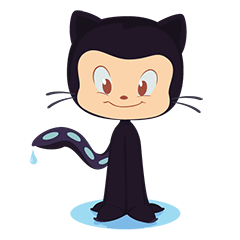 [LINEスタンプ] Octocat