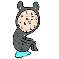 [LINEスタンプ] Person of the costume