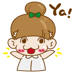 [LINEスタンプ] little OL mood