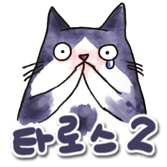 [LINEスタンプ] Taros Cat 2 - in Korean