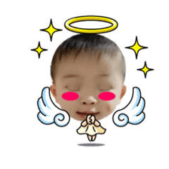 [LINEスタンプ] Q baby face