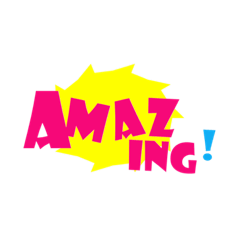 [LINEスタンプ] Amazing！！