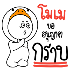 [LINEスタンプ] name Momay Baby Duck