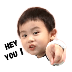 [LINEスタンプ] Hey ！ yo~