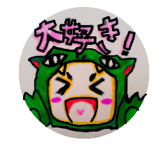 [LINEスタンプ] タツドラ(カラーバージョン)