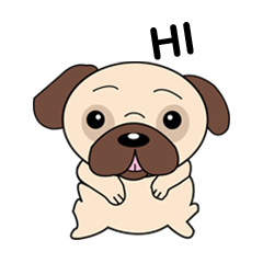 [LINEスタンプ] iPUGBABY