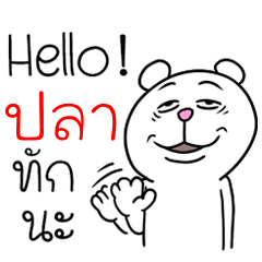 [LINEスタンプ] I'm Pla V.Funny Bear