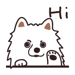 [LINEスタンプ] Duo duo the little pom pom