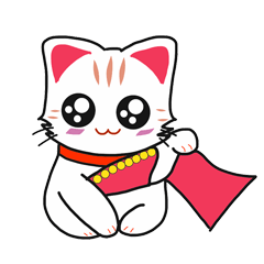 [LINEスタンプ] Cute Cat Chat to : Shopping