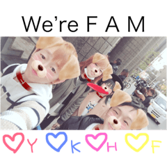 [LINEスタンプ] F A M