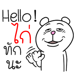 [LINEスタンプ] I'm Kai V.Funny Bear