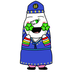 [LINEスタンプ] HAPPY days with Hambak_studio