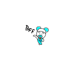 [LINEスタンプ] ボコと一緒