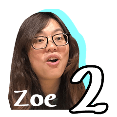 [LINEスタンプ] Zoe and Friends