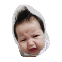 [LINEスタンプ] babys face